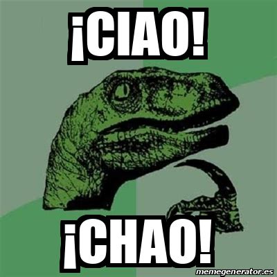 Is it Ciao or Chao?