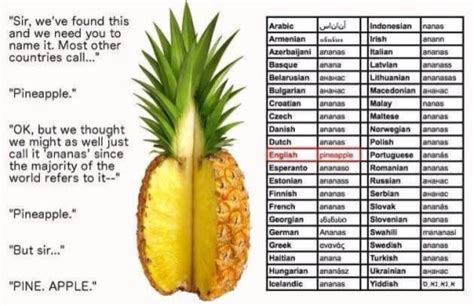 How do you say pineapple in Chile?