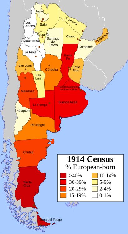 How many people in Argentina are European?