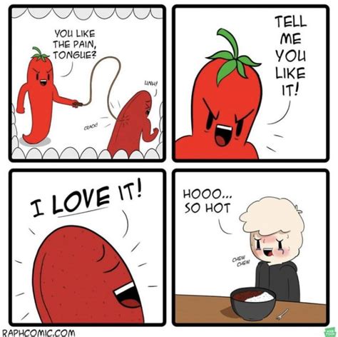 Why do humans like spicy?