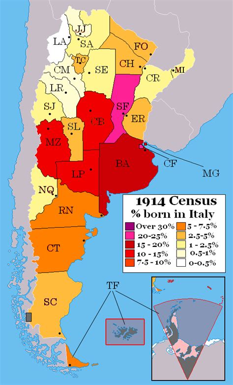 Why does Argentina have so many immigrants?